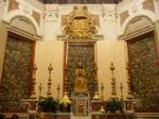 Image of The relics of the 800 martyrs at the Cathedral in Otranto. 