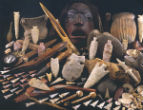 Image of Some Middle-Stone Age artifacts reveal the level of sophistication during the period. 