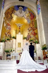 Image of When marriage is sacrament, children grow up in a family where Christ's presence is the heartbeat of the home.  In such homes, the children do not just go to Mass on Sunday, or learn their faith in school.  In such homes, Christ is simply a member of the family. No one has to think about His presence, everyone just knows that He is there.

