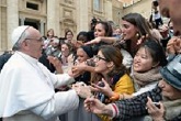 Image of (Pictured, Pope Francis) Antonio Socci writes: The arrival of Pope Francis to the Chair of Peter on March 13 is, even in his choice of name, the beginning of an evangelical 