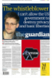 Image of Edward Snowden was first publicized by the Guardian which continues to publish information about the U.S. government mass-surveillance program, PRISM. 