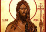 Image of John the Baptizer was a man of joy precisely because he was a man of humility! The two are connected. He was a man who understood that life wasn't all about him. He emptied himself willingly and was thus able to reveal Jesus to others. He was the 