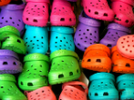 Image of The brightly colored Crocs are often maligned as being offensive to the eye. With new selection, the brand shows it isn't dead yet. 