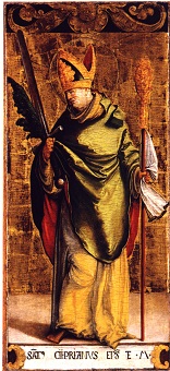 Image of St Cyprian,Bishop and Martyr, pray for us