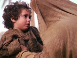 Image of Mary with the child Jesus from the film the Passion of the Christ