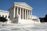 Image of The outside of the United States Supreme Court in Washington,DC