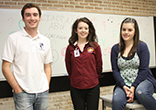 Image of Pictured from L to R: Colm Supple, Mary Buckley and Sarah Tighe.