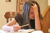 Image of The question comes down to this: Can the disorganized, the anxious, the sincere but unsaintly, Catholic succeed in home schooling? Yes, I think, we can. I don't mean to sound like I'm advocating setting the bar low. I'm saying that being a home school mom is probably the most rewarding job at which most of us will always feel inadequate. And very few of us will regret having done.
