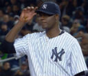 Image of A mysterious substance was visible on Pineda's hand through the early portion of the April 10 game against the Red Sox, during the fifth inning the substance did not appear.