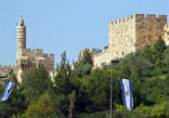 Image of The Tower of David has been demolished and rebuilt numerous times by the rulers of Jerusalem, including Arabs, Crusaders and Turks.