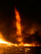 Image of Due to the drought and wind, California is also having to deal with firenados. Whirling vortexes of flaming debris.