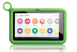 Image of The XO Tablet is designed for kids and can contain a library of books, learning tools, and inspiration in a single device. 