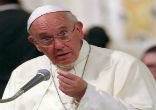 Image of Pope Francis taking on the Mafia.