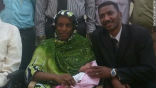 Image of Mariam Yehya Ibrahim, born and raised as a Christian, she married American Daniel Wani, but was given the death penalty due to charges of apostasy and adultery.