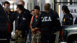 Image of The Mexican military arrested  Luis Fernando Sachez Arellano, the leader of the Tijuana cartel, during a raid in the afternoon of June 23.