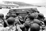 Image of Over 1,000 veterans from WWII gathered with 19 world leaders on the bluffs overlooking Omaha beach to pay tribute to the events that took place on June 6, 1944.