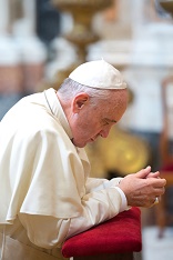 Image of With his clear and courageous commitment to unity, Francis steps right into the trajectory of his two predecessors, Saint John Paul II and His Holiness Benedict XVI. The sincerity of his quest for healing the divisions between Christians is expressed in both word and deed. The comfortable way in which he shared from his heart that he had prayed with an evangelical Protestant pastor right before giving his Wednesday Instruction was naturally supernatural, as it should be with everyone of us as we reach out to other Christians with the love of Jesus Christ. 