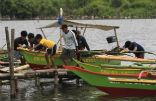 Image of Typhoon Rammasun is expected to hit Manilla on July 16, devastating a country that is still recovering from last year's Typhoon Haiyan, which killed 6,100 people and left millions homeless.