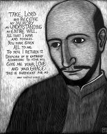 Image of On July 31st we remember the founder of the Company or Society of Jesus (Jesuits), Ignatius of Loyola. He is the patron saint of soldiers and of retreatants. There is a connection. He was a soldier and the Spiritual Exercise which he left us have been used for hundreds of years to help men and women like us encounter Jesus Christ, on retreats, and in our daily lives. The disciplines they promote can help us to grow in holiness of life, no matter what our state in life, and equip us for service in the Army of the King, Jesus Christ.