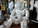 Image of In the future, robots will be connected through a kind of internet which will allow connected robots to gather and use information in everyday tasks.