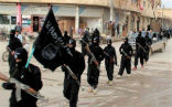 Image of Fighters from the Islamic State, which has recently suffered a severe setback due to a combined offensive between Iraqi, Kurdish and U.S. forces.