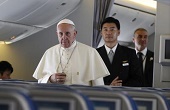 Image of This Prophetic Pope named Francis is known for shaking things up when he does his interviews with the Press upon returning from his beautiful and significant apostolic visits. Well, he just did it again. 