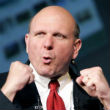 Image of Steve Ballmer, former Microsoft CEO and now owner of the Los Angeles Clippers franchise.