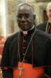 Image of Robert Sarah, the 46-year-old president of the Pontifical Council Cor Unum, has been named by Pope Francis to head a congregation on liturgical practices.