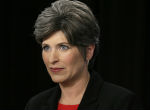 Image of Republican Joni Ernst defeated her Democratic challenger Bruce Braley for control of the Senate seat in Iowa.