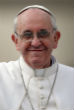 Image of Pope Francis will visit the U.S. in 2015, where he will the fourth sitting Pontiff to visit America.