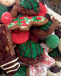 Image of A Christmas isn't complete without Christmas cookies on the table.