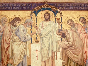 Do this in remembrance of me is more than an invitation, it is a divine command.But it is a command borne of love, spoken by love, and directed toward our reception of Divine Love and eternal communion with God. It is as much a plea as it is an obligation, for Christ thirsts to join into union with us all and to confer to us all a share in his own divine and supernatural life through his sacrificial gift of Eucharist.
