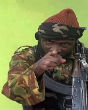 Image of Abubakar Shekau in an earlier video. The leader of Boko Haram is intent of forming an Islamic State in Nigeria. 