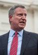 Image of New York's mayor, Bill de Blasio, is coming under fire from members, advocates and supporters of the NYPD in the wake of the shooting deaths of two officers.