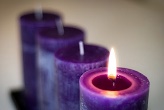 Image of In Advent, we remember that we are living in the interval between the already - that Christ has come - and the not-yet - that He will come again