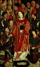 Image of Vincent was born in the Third Century in Huesca, Spain and born again to eternal life only four days into the fourth century. He lived in Saragossa where he served the holy Bishop Valerius as a Deacon.He was one of the scores of Christians who suffered brutal persecution under the evil Roman emperor named Diocletian. Diocletian is associated with the last of the ten persecutions of the nascent undivided Christian Church of the first millennium of our history.  Like many early deacons of the undivided Church such as Stephen, Lawrence and Ephrem, the hagiography which has been passed down through the Church records his holiness of life and heroic virtue. He lived the way he died, as a sign of the power of the Gospel and the truth of the presence of the Risen Jesus Christ in our midst. 