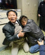 Image of Sun Bin, reunited with his father Sun Youhong for the first time in 24 years.