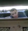 Image of Unknown man is filmed escaping out from underneath a moving train.