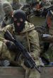 Image of Ukrainian fighters have been using the cease-fire agreement to rearm and train.