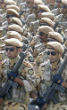 Image of Iran's annual Army Day military parade showcased new weapon systems and banners that read 