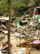 Image of An avalanche of boulders destroyed the remote village the American couple was visiting. 