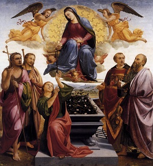 The Assumption or Dormition of Mary. It is not just about Mary. It is also about all of those who say Yes to Jesus Christ. We will experience the fullness of redemption in the Resurrection of the Body and life in the coming Kingdom.