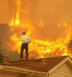 Image of California's wildfires this month force thousands of people to leave their homes.