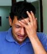 Image of Abdullah Kurdi, 40, cries as he prepares for the funeral of his wife, 27-year old Rehan, and sons, 5-year old Galip and 3-year-old Aylan. 