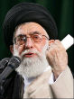 Image of Ayatollah Ali Khamenei continues to threaten Israel.