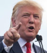 Image of Donald Trump announced plans to cut taxes.