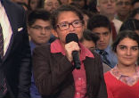 Image of Testimony of Valery Herrera, a senior at the Cristo Rey Jesuit High
School.