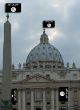 Image of ISIS released a poorly-photoshopped image of their flag flying atop the Vatican.