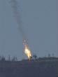 Image of Turkey claims it warned Russian plane ten times before shooting down the Russian warplane (Getty Images).