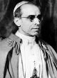 Image of Pope Pius XII helped plan a course to kill Hitler (AP).